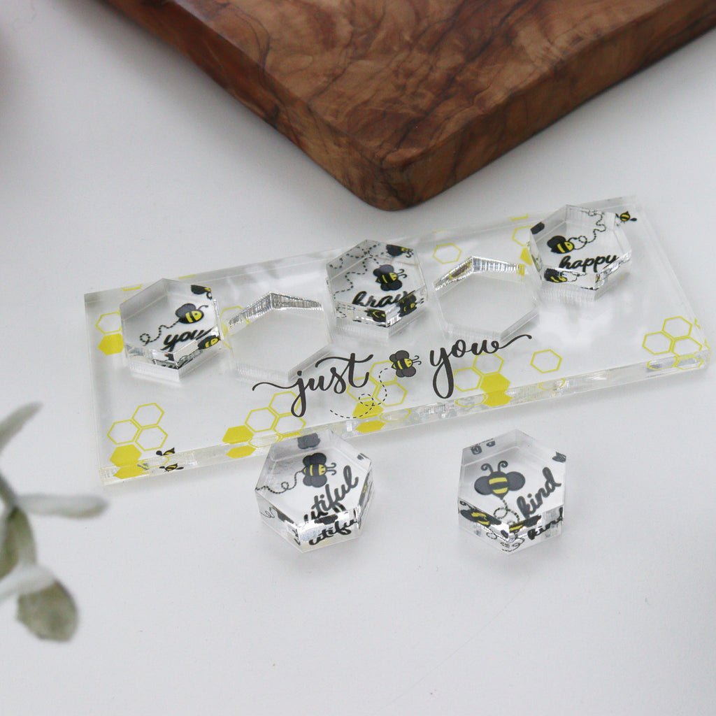 Bee Yourself Pocket Motivational Tokens