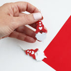 Gnome Valentine Love Earrings