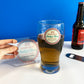 Personalised Clear Acrylic Printed Beer Mat Coaster