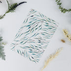 Printed Vellum Botanical Paper