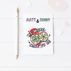 We Were Mint To Be Personalised Valentine's Card