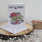 We Were Mint To Be Personalised Valentine's Card