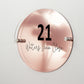 Rose Gold Mirrored Acrylic House Sign