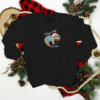 Christmas Sloth Kiss Me Sweatshirt
