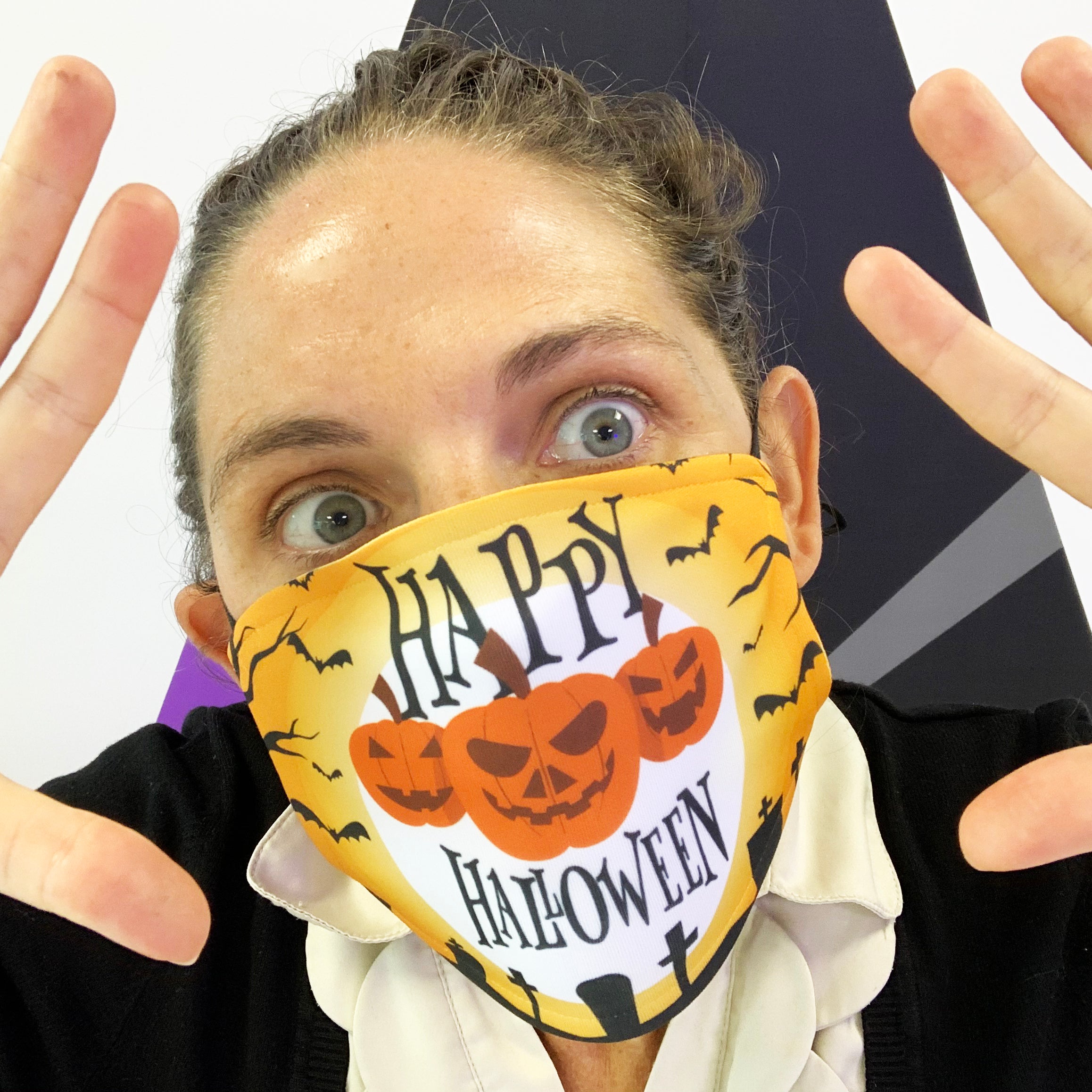 Halloween Face Mask Happy Halloween