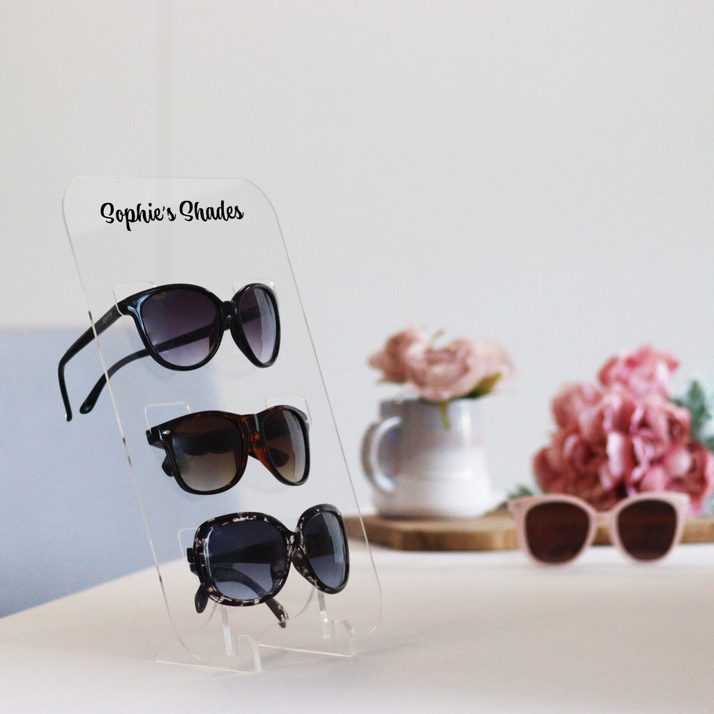 Personalised Acrylic Sunglasses Holder