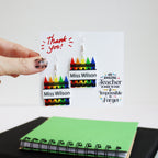 Personalised Teacher Earrings