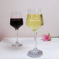 Personalised wine glass bridesmaid wedding party glassware