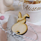 Easter Bunny Place Name Napkin Tag