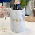 Personalised Engraved Marble Wine Cooler