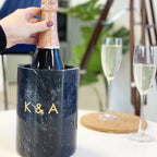 Personalised Engraved Marble Wine Cooler