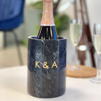 Personalised Engraved Marble Wine Cooler
