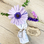 Personalised Handmade Felt Gerber Daisy Bouquet