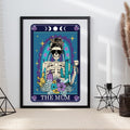 Tarot Style Wine Mum Funny Typographical Print
