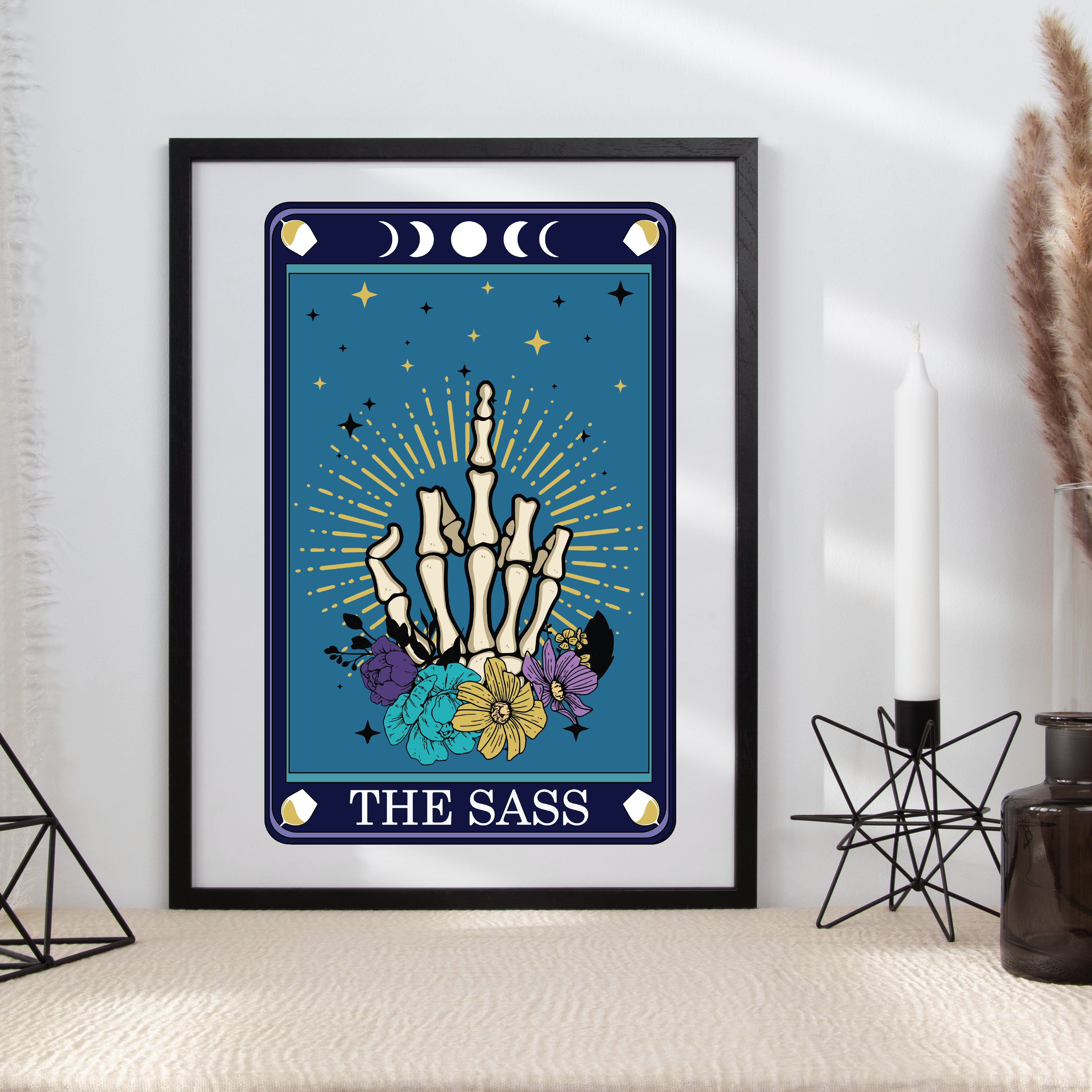 The Sass Tarot Style Print