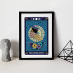 Tarot Coffee Lover Typographical Print