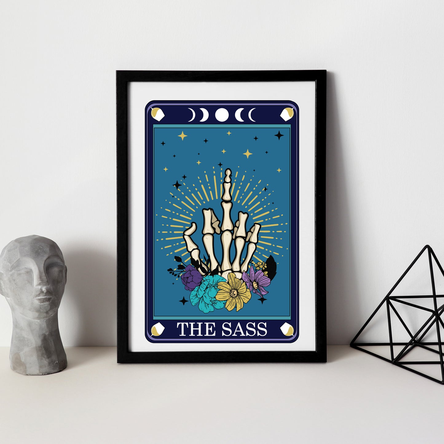 The Sass Tarot Style Print