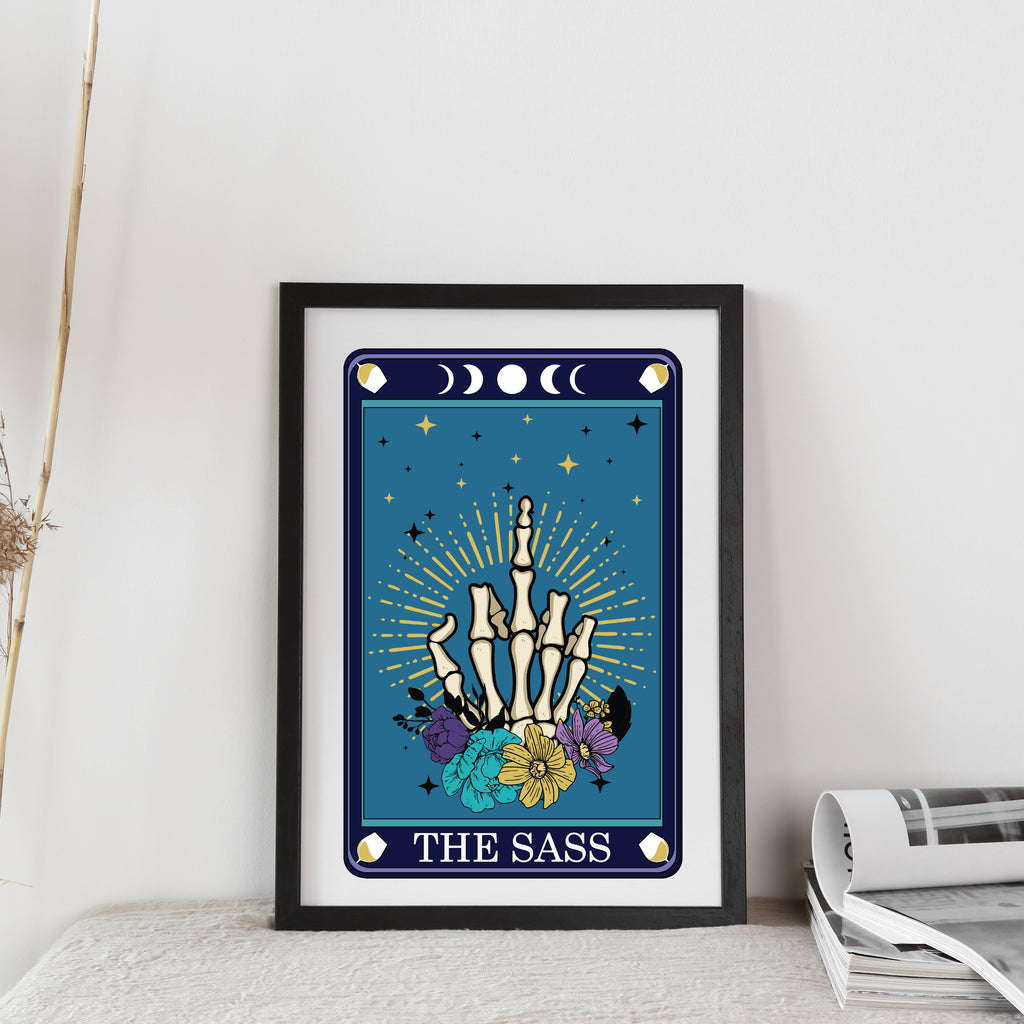 The Sass Tarot Style Print