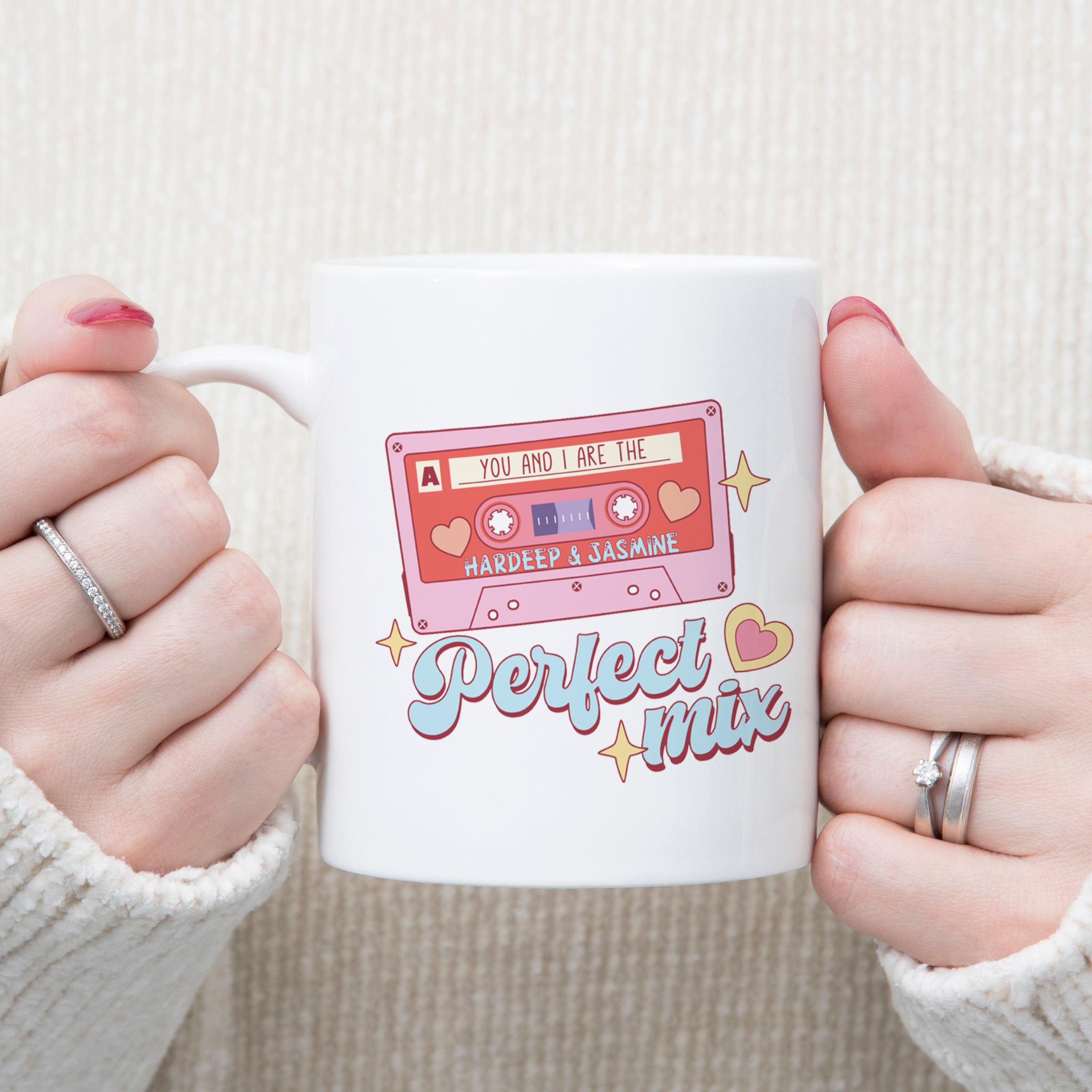 Perfect Mix Personalised Couples Mug