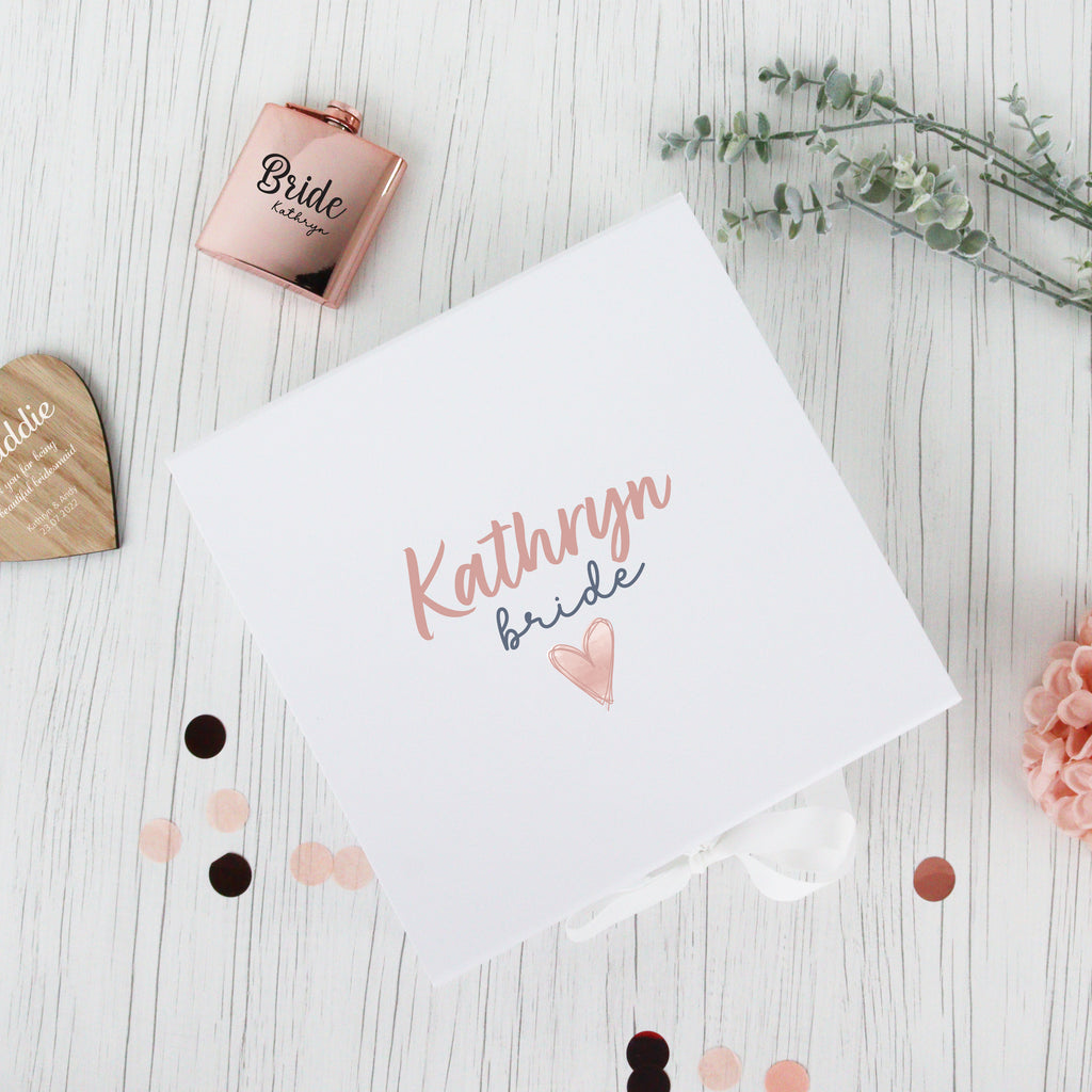 Personalised Bride Luxury Gift Box