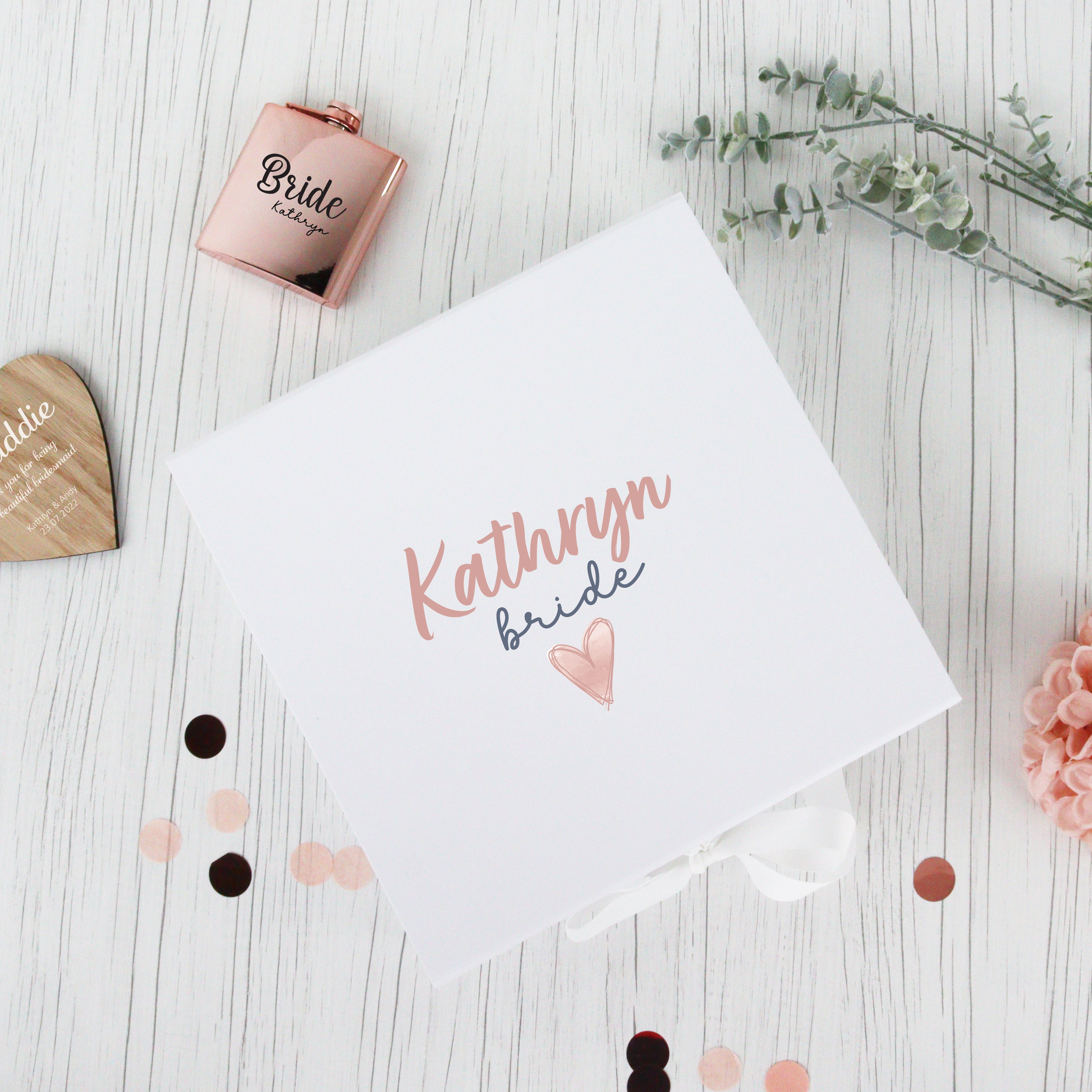 Personalised Bride Luxury Gift Box