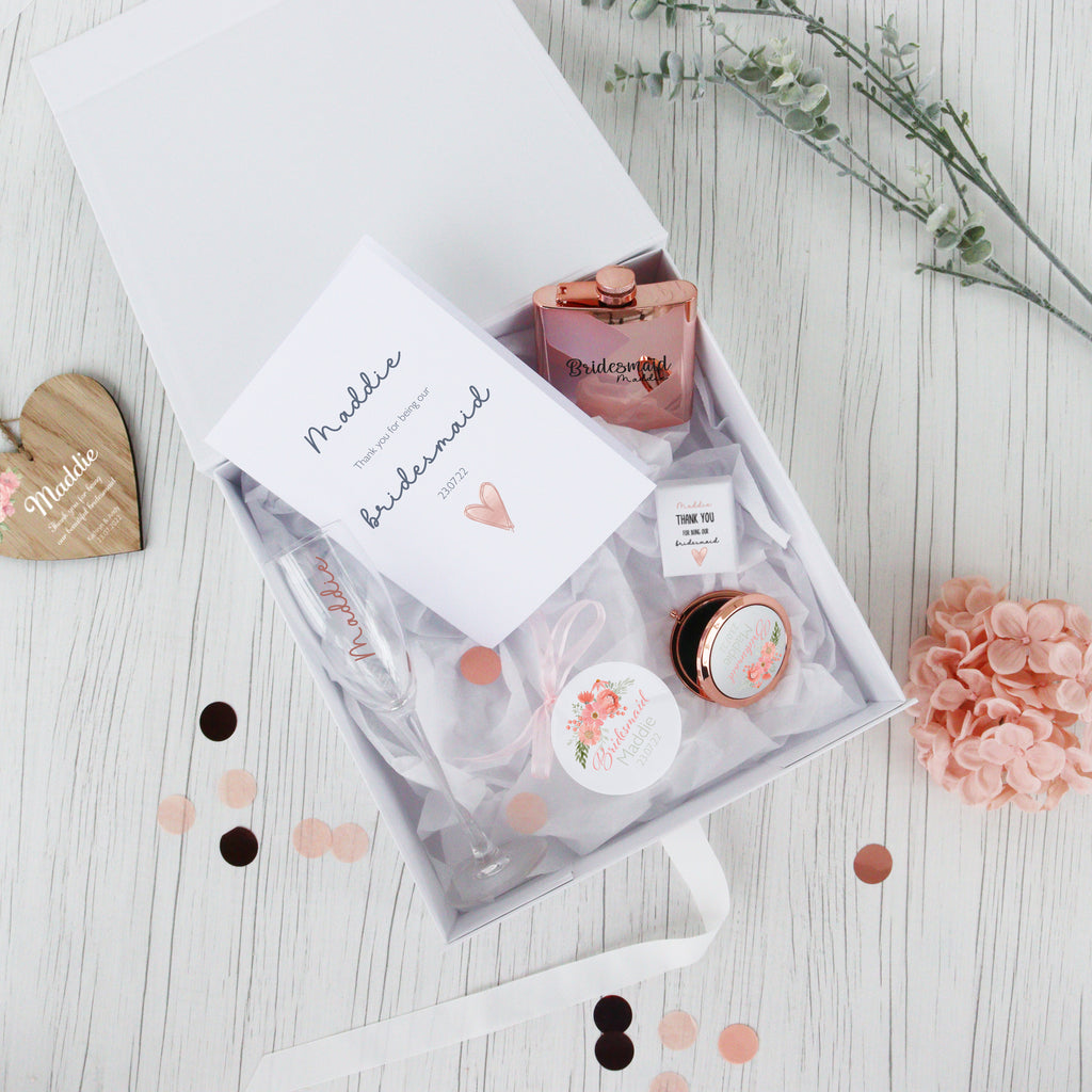 Thank You For Being My Bridesmaid Gift Box