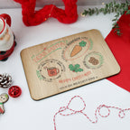 Personalised Santa Plate Board