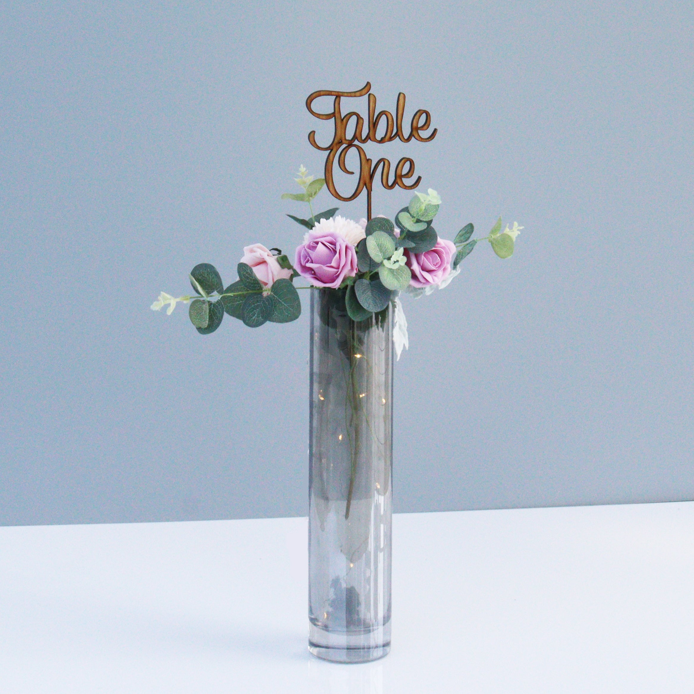 Personalised Wooden Cut Out Wedding Table Names For Centrepieces