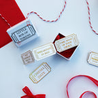 Personalised Date Ideas Ticket Stub Tokens Valentine's Day