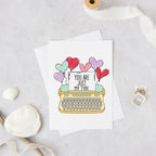 You Are Just My Type Valentine's Card