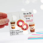 You Are The Coffee To My Donut Acrylic Earrings
