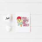 You Make Me Melt Funny Valentine's Card